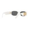 Versace Fashionable Elegant Gray Lens Rectangular Sunglasses Unisex sunglasses 0VE436140187