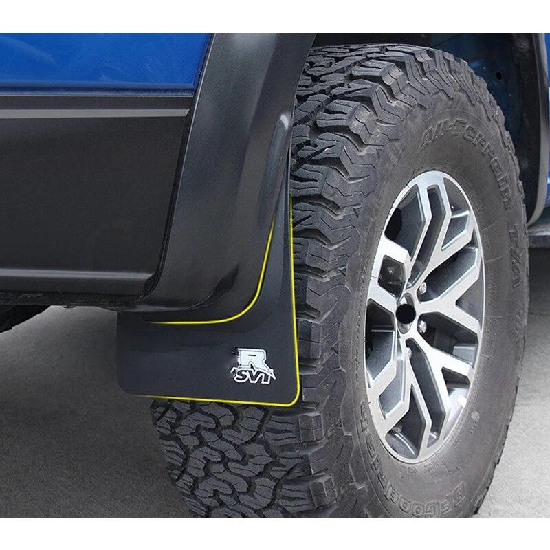 Mudflaps For Ford Raptor F150 Ord Pickup Raptor F-150 Mudguards Splash Guard Fender Mud Flap Car Fenders Accessories 4Pcs 09-20