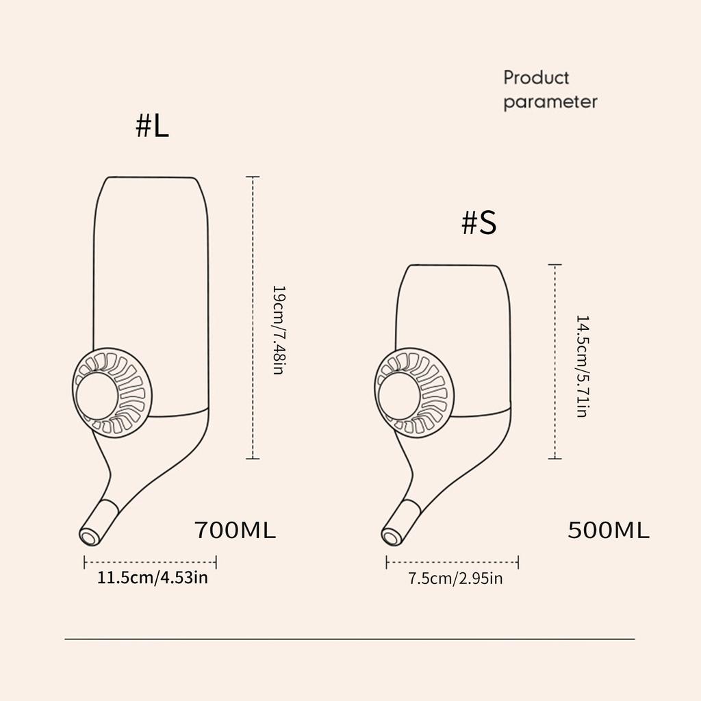 700/500 мл Бутылка-диспенсер для воды для хомяка Маленькое животное Кошка Собаки Устройство для кормления Контейнер для еды Бутылки для питья для домашних животных