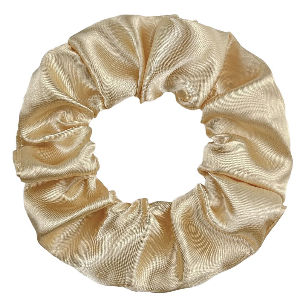 Шелковые атласные резинки для волос женские однотонные веревки для волос элегантный держатель для хвоста резинка эластичная повязка для волос аксессуары для волос