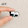 Denim Jacket Accessory Outfit Brooch for Men & Women, Cartoon Kitten Drinking Wine Lover Enamel Pin, Decorative Jackets Bags Hats Lapel Pin