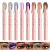 Перламутровый жидкий карандаш для век с вращающимися тенями для век, 8 цветов, жидкие тени для век, шелкопряд, осветляющий карандаш для век, 1,8 мл