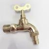 Противоугонный кран для воды с замком для ключа, латунный корпус, одно отверстие для переключателя с ключом, краны для кухни и улицы