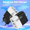 Новое 33-ваттное USB-зарядное устройство GaN с QC 3.0 и PD, поддерживает быструю зарядку 9 В и 12 В - Стандарт США/ЕС.