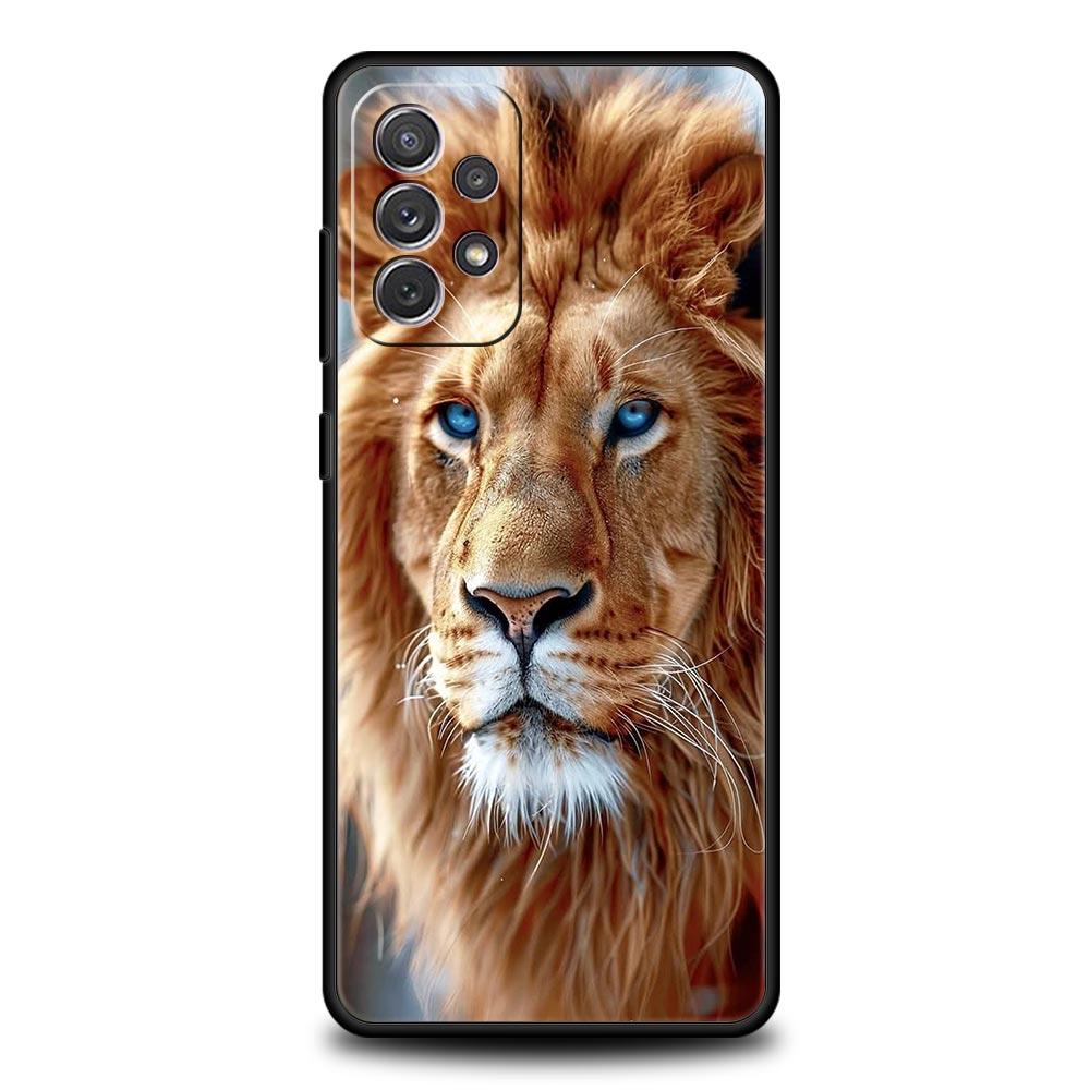 Чехол для телефона с изображением Короля Льва для Samsung Galaxy A17 A07 A55 A35 A25 A15 A05s A33 5G A31 A23 A21s A13 A41 A73 A53 A51 A71