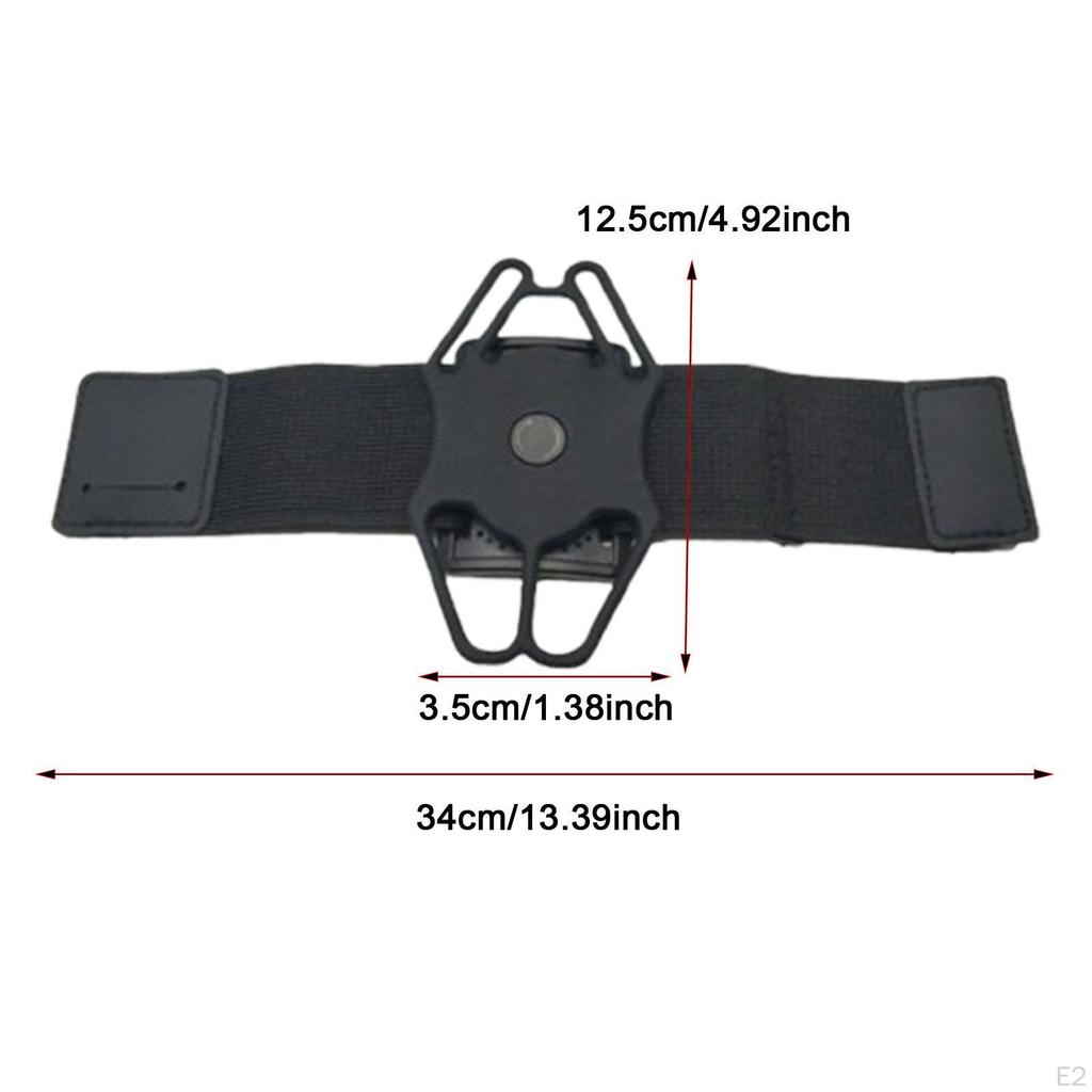 Phone Holder Armband Sports Detachable Adjustable Degree Rotation Running Arm Bag for