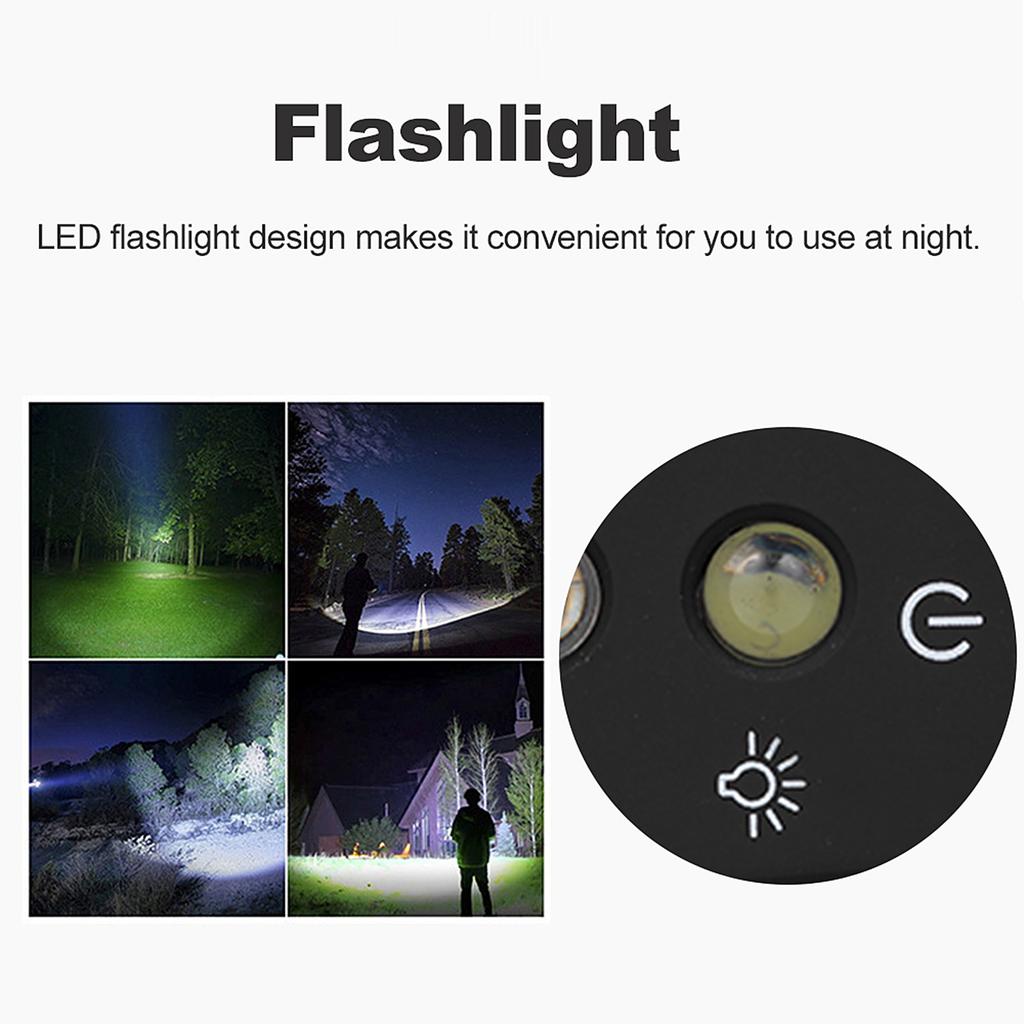 Rolton W405 FM Digital Radio Portable USB Wired Computer Speaker HiFi Stereo Receiver W/ Flashlight