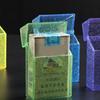 Cigarette Case Shining Clear Appearance Plastic Portable Cigarettes Box for Smoker