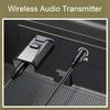 Bluetooth-совместимый автомобильный аудиоконвертер-передатчик с чистым звуком, Plug-and-Play, широкая совместимость, универсальный аудиоадаптер