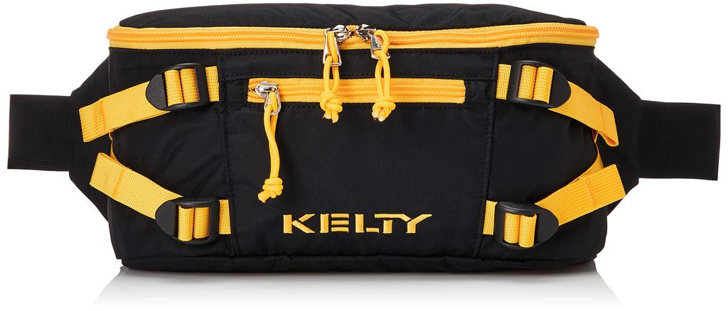 Body Shoulder MT CLASSIC FANNY 4L 2592413 [Kelty] Bag/One Capacity Black/Yellow