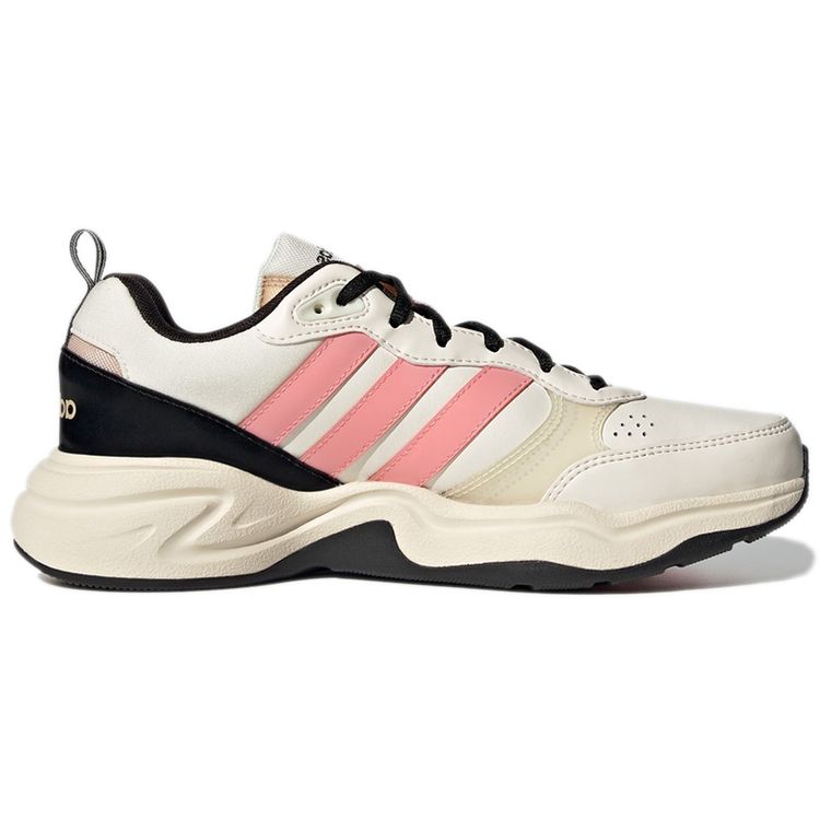 adidas Neo Strutter Ткань Синтетическая кожа Резина Повседневные Удобные Дышащие Низкие Кроссовки для образа жизни Женские кроссовки Светло-розовые GW2994