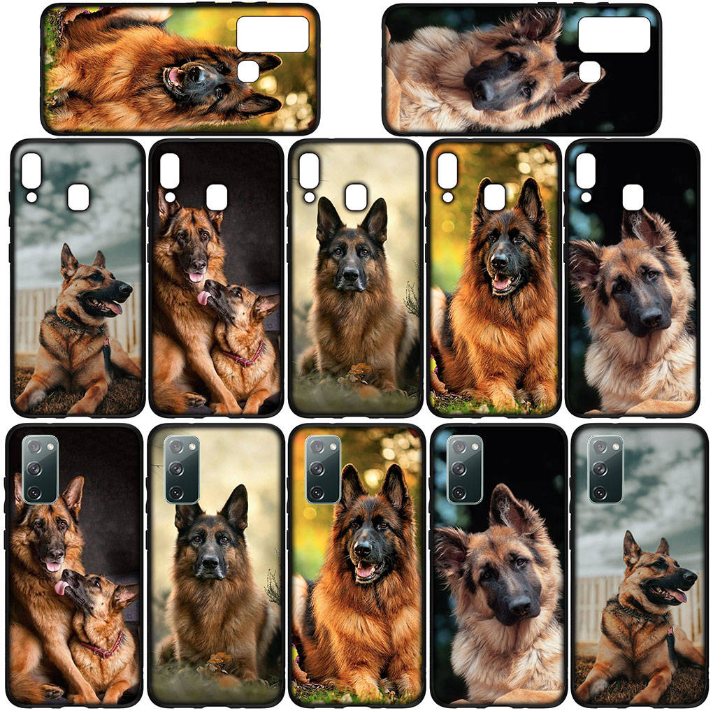 Cover for iPhone 16 15 14 Xiaomi Redmi Note 13 12 11 Pro Max X 10 8 9 XR Samsung Galaxy S24 S23 A05 12C 13C OPPO Huawei German Shepherd Dog Phone Case
