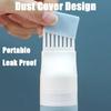 Силиконовые бутылки для аппликатора краски для волос с расческой, контейнер для шампуня, дорожные многоразовые бутылки