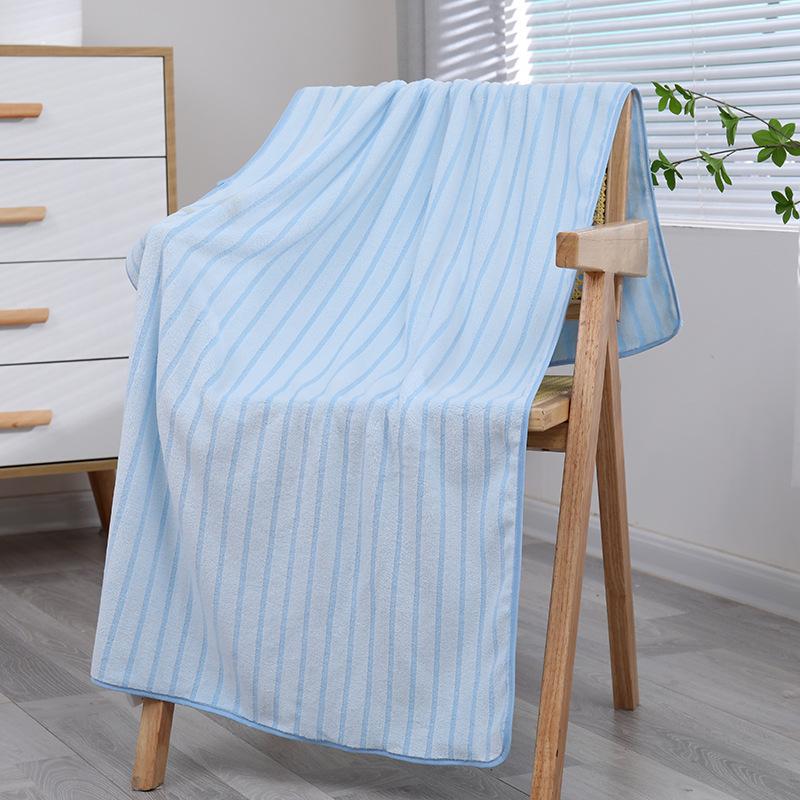 Large Bath Towels Drying Shower Towel Soft Absorbent Bathrobe Microfiber Towels Bathroom Washcloth Bathing Robe 70x140cm