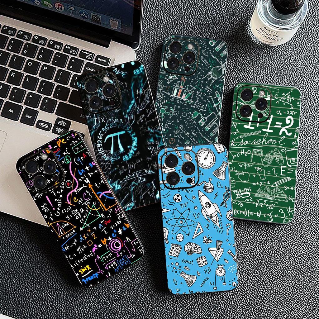 Химико-математическое уравнение Формула Чехол для телефона для Samsung Galaxy S20 S22 S21 FE Ultra Plus A07 A17 A15 A16 A25 A57 A37
