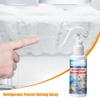 Freezer Frost Remover Freezer Spray Cleaner Deices And Cleans Eco-Friendly Food-Grade Cleaner 120ml Effective Cleaner For
