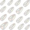Wear The Mermaid Aurora Magic Mirror Short Fake Nail Transparent Naked Bottom Moonlight Mirror Manicure Patch