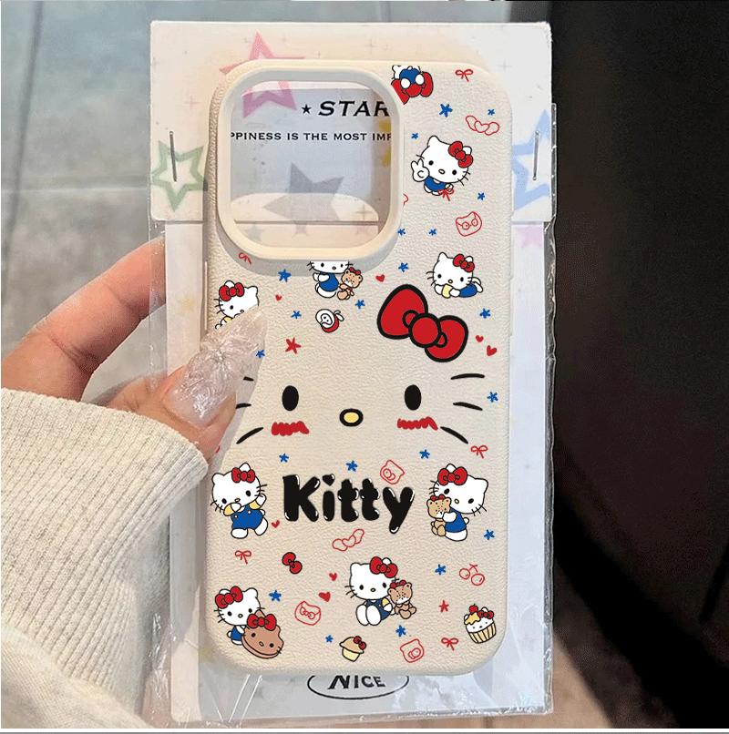 Cartoon Hello Kitty Phone Case For Xiaomi Redmi Note 15 Pro 5G 14C Note 14 13 Pro 12 11 10 Pro 11S 10S A5 4G 5G Soft Cover