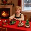 Christmas Buliding Kits Train Set Toys Stocking Stuffers With Christmas Tree And Elk 806 Pieces For Xmas Birthday For Boys Girls Kids Ages 6 +