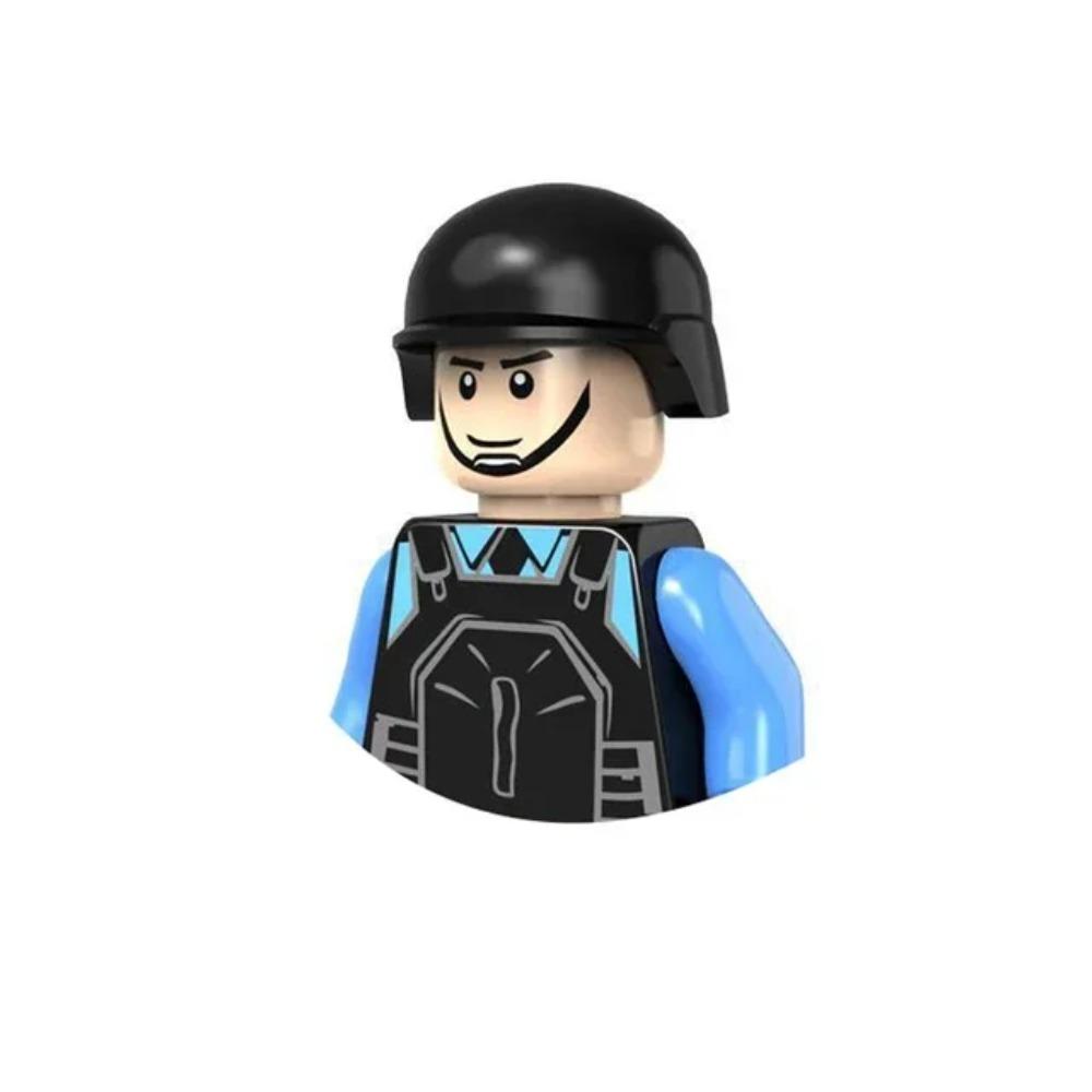 Набор Строительные Блоки MOC Игрушки Подарки Для Детей Модель Зомби в Защитном Костюме PG8081
