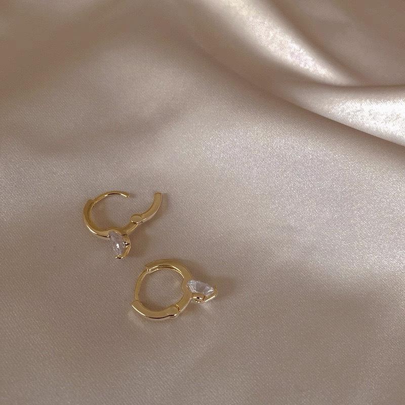 Элегантные каффы из стерлингового серебра S925 с золотым покрытием 18 карат и циркониевыми кольцами для женщин