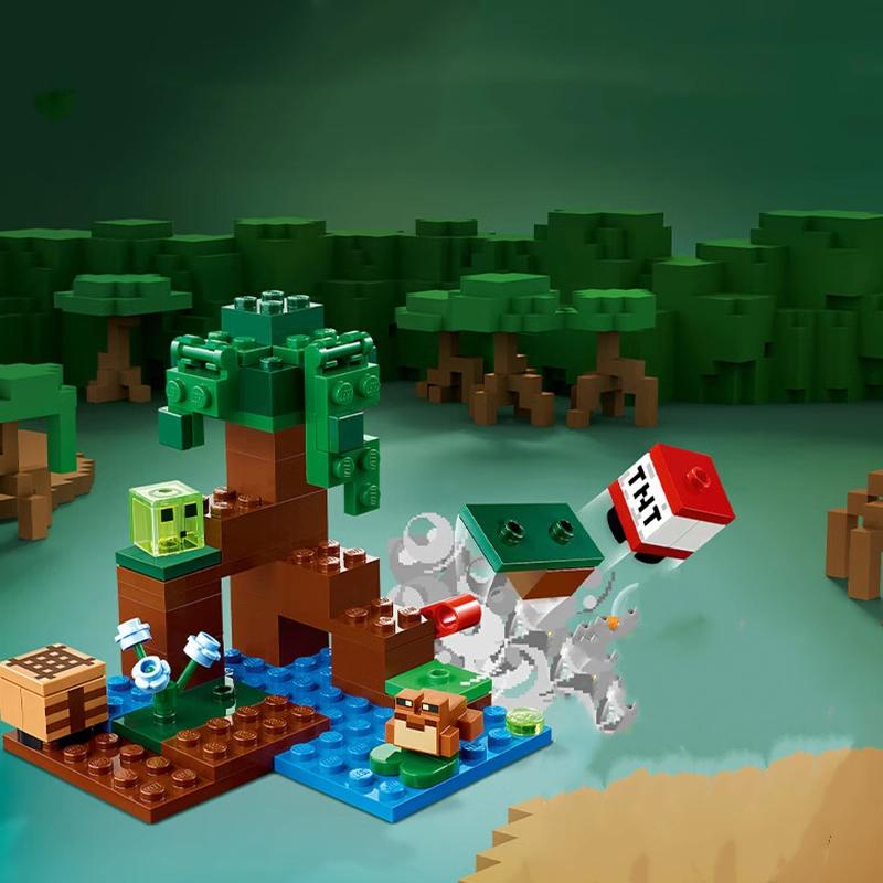 542 детали Модель Строительные Блоки Красный Камень Битва Совместимо с 21163 Монстр Железный Марионетка Меха Игрушки для Детей Рождественский Подарок