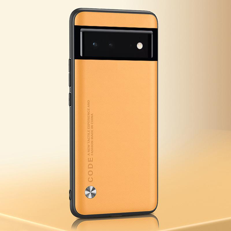 Для Google Pixel 6 5 4XL 6A 5A 4A Чехол Роскошный Мягкий Веганская кожа Текстура Тонкий Защитный Задняя крышка Чехол Для Google Pixel 7 Pro