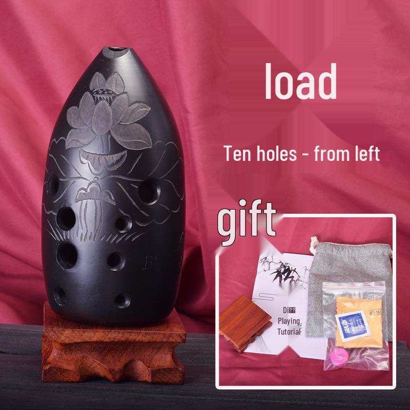 Окарина с подставкой для ручек: Доступны с двумя полостями на десять и восемь отверстий, идеально подходят для начинающих, студентов, детей, взрослых и профессионального использования.