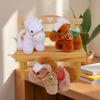 HOT! Cute Zodiac Horse Keychain Plush Toy Kawaii Stuffed Doll Bag Pendant Decoration Backpack Hanging Year Gift