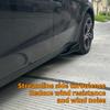 ABS Rear Lip small spoiler For Tesla Model Y Juniper 2025-2026 Split Rear lip spoiler/ Side skirt spoiler/ Car Accessories
