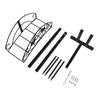 Garden Hose Holder Detachable Water Hose Holder Hanger Heavy Duty Freestanding Hose Storage Stand
