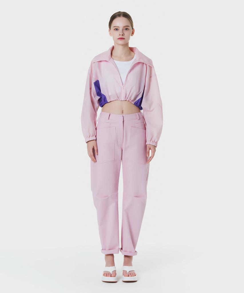 MAKE A TOAST Semi-Baggy Pants Pink Mbcspa003Pk