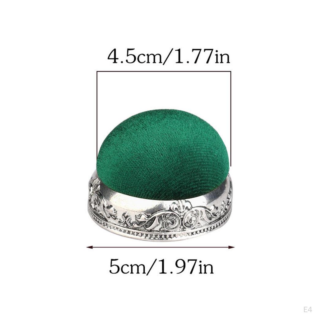 Base Included Round Pin Cushion for Sewing Projects