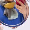 Зимний теплый шерстяной шарф в корейском стиле для женщин, дизайн полосатый, эластичный, вязаный, женская бандана, толстый шейный платок, шаль