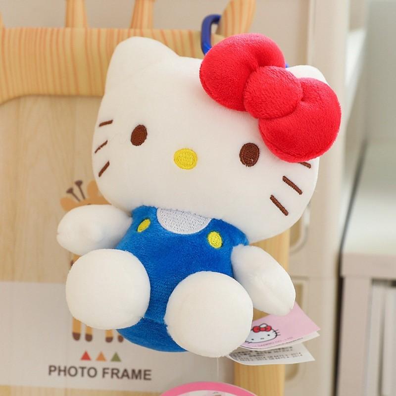 Doll Pendant Plush Keychain With Soft Fabric And Adorable Design Cat