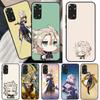 Smug Albedo Genshin Impact For Redmi 10A 10C 9A 9C 9T K40 K50 Gaming Phone Case For Redmi Note 11S 10S 9S 9 10 11 Pro