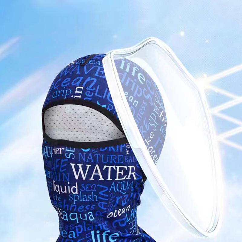 1 шт. Балаклава, безопасная для кожи, солнцезащитная, с защитой от ультрафиолета, для мотоцикла, летняя, дышащая, ездовая маска, крутая, для езды на велосипеде, походов и кемпинга