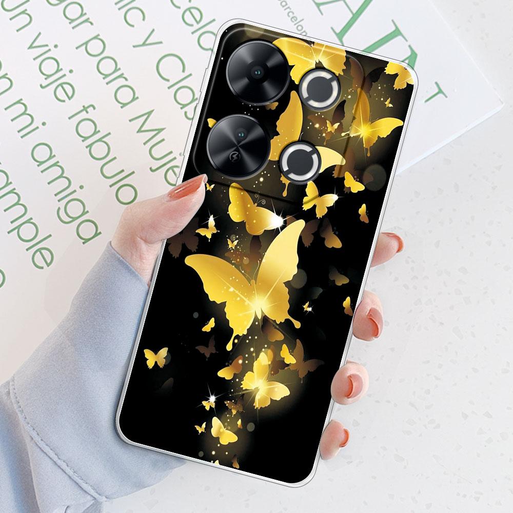 Чехол для Itel P65, задняя крышка для Itel P65 P671L 2024, противоударный прозрачный мягкий силиконовый чехол для телефона ITEL P65 P 65 ITELP65 Coque