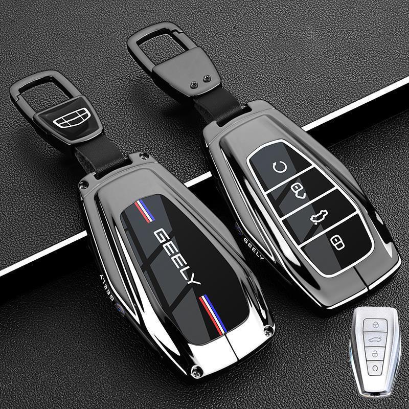Металлическая крышка ключа Geely Boyue L 2025 для Xingrui, Binyue, Haoyue и Dihao 4-го поколения