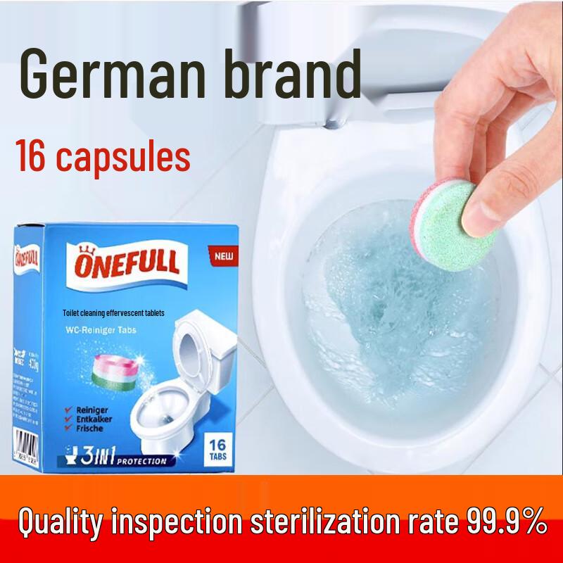 ONEFULL Шипучие таблетки для чистки туалета