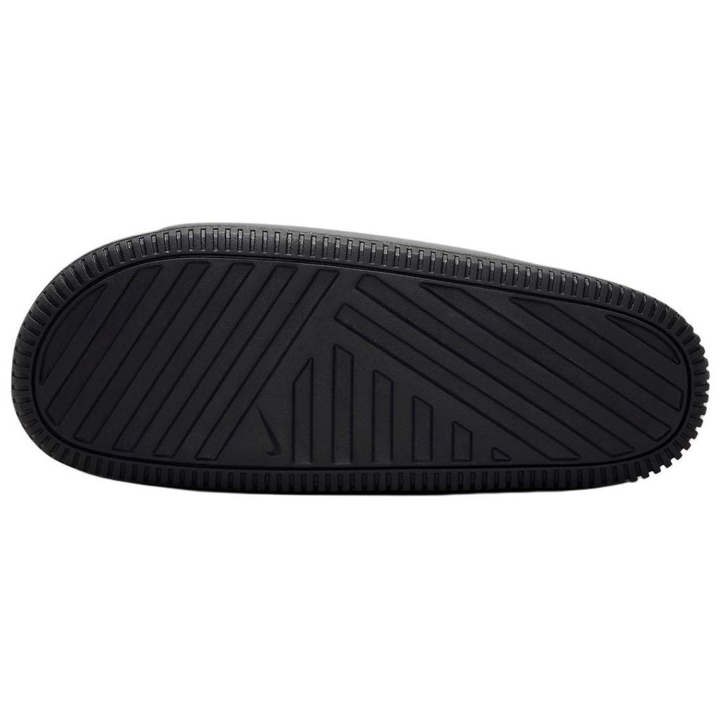 Nike Спокойные шлепанцы с круглым носком, удобные, бесшумные, нескользящие, устойчивые к запаху, мужские сандалии, черные HM5072-001