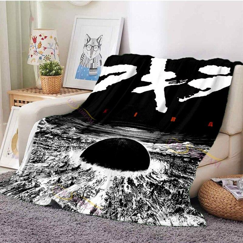 Одеяло Akira Movie Manga, ультрамягкое фланелевое одеяло, теплое флисовое одеяло, домашний декор для кровати, дивана, всесезонный декор в стиле ретро