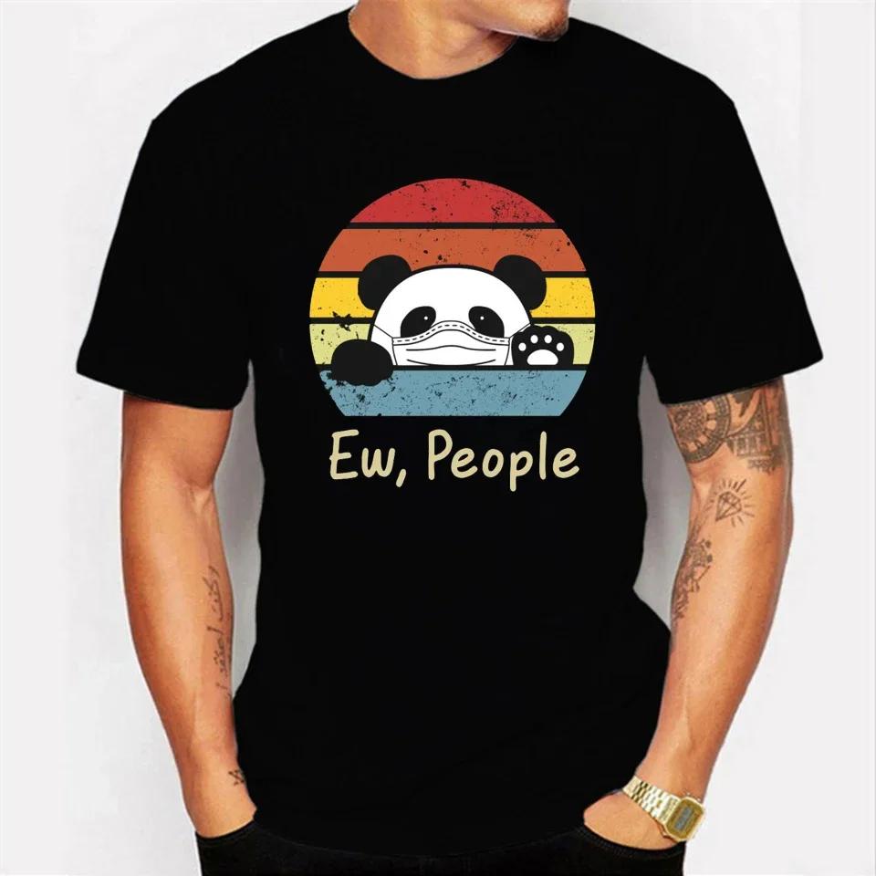 Ew,people T-shirt Fashion Short-sleeved Men and Women Summer Street Hip Hop Funny Tee Cotton Black Male Tops Casual O-neck Tees