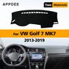 Чехол на приборную панель автомобиля для Volkswagen VW Golf 7 MK7 2013 2014 2015 2016 2017 2018 Коврик на приборную панель Защита от УФ-лучей Ковры Автоаксессуары