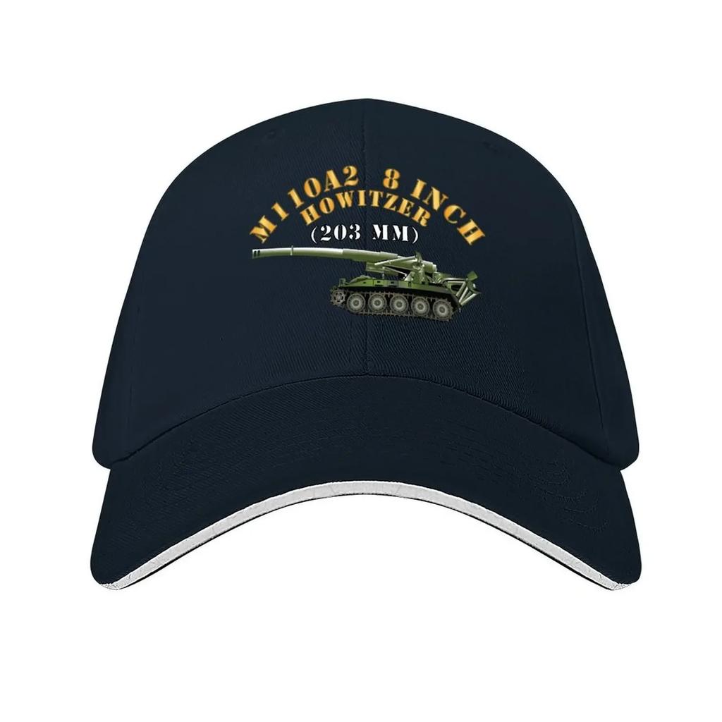 Army M110A2 8 Inch 203mm Howitzer X 300 Baseball Cap Ball Cap Winter hat Luxury man cap derby hat Womens Beach Outlet Mens
