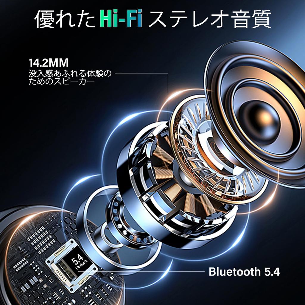 Беспроводные Bluetooth-наушники Новая модель Многофункциональный сенсорный экран с 5 эквалайзерами ИИ Умный поиск Bluetooth-наушников Шумоподавление До 48 часов