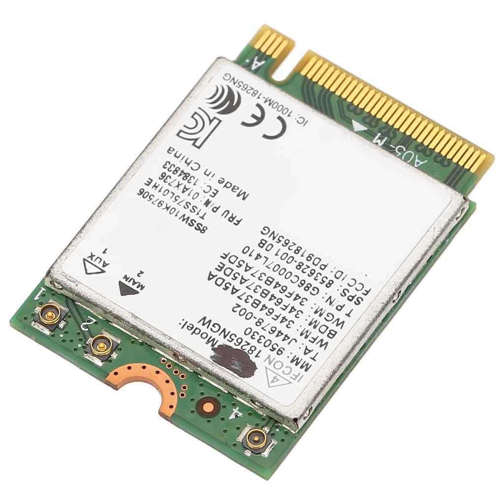 Dual Band WiFi Card 2.4Ghz 5Ghz 867Mbps Bluetooth 4.2 NGFF Wireless Internet Card for Home Office