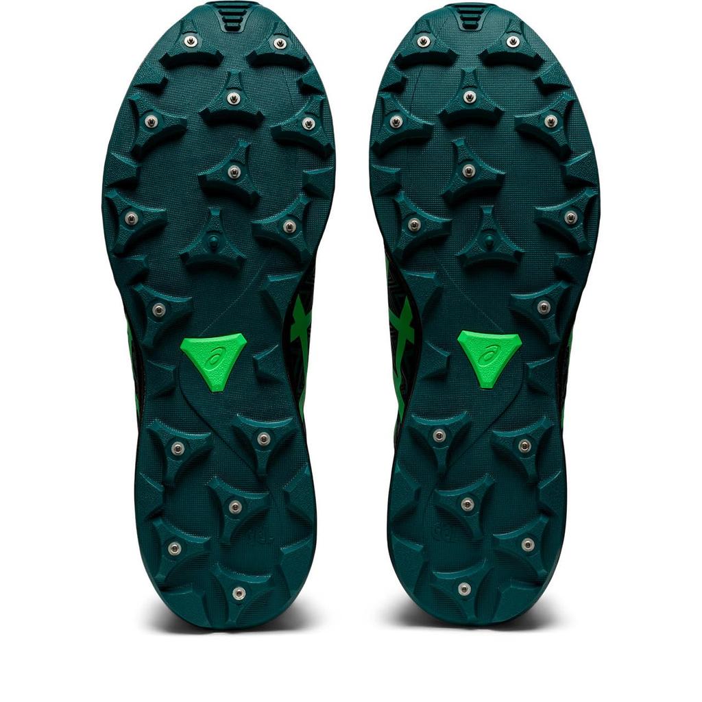 Asics Кроссовки для трейлраннинга GEL-FujiSetsu 3 GORE-TEX 1011A972 Мужские Черный/Новый лист 27,5 см