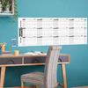 Super Large Wall Sticker 2026 Calendar Reusable Matte Whiteboard Home Work Planner Year-Round Planning Tool
