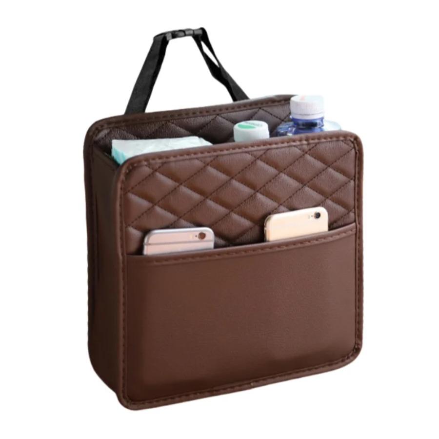 Сумка для хранения на спинке сиденья автомобиля Подвесная сумка Многофункциональный ящик для хранения вещей в автомобиле Принадлежности для салона автомобиля Стойка для хранения на спинке заднего сиденья